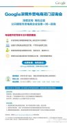 【抢先报名】3月7日，Google深圳外贸电商一对一深入闭门咨询会