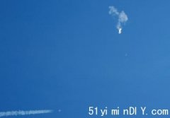 【最新】【美国军机一弹击落中国侦察气球】气球小规模爆炸后坠海(图)