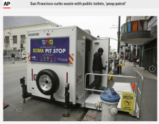 旧金山公厕大有成效 街头便溺减少已推广至洛杉