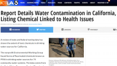 最新报告: 加州水污染严重,数种化学物质或使人