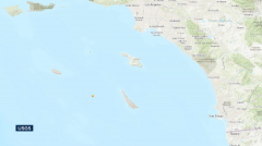 3.4级地震袭击南加海岸