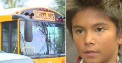 五年级学生嗅到危险报警 成功救下校车30个孩子