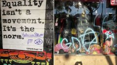 西好莱坞对LGBTQ友好的商店被喷涂反犹太涂鸦