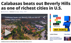 一举击败比弗利山,卡拉巴萨成为美国最富有城市