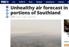 减少外出 圣盖博、核桃谷空气污染严重 威胁健康