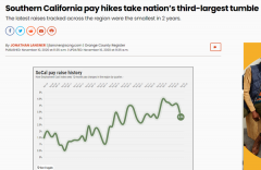 南加州工资小幅上涨 全美10月份就业人数在增加