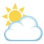 Sun behind cloud :partly_sunny: ⛅