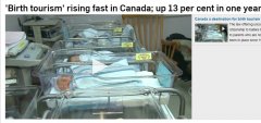 加拿大双非婴暴增 列治文医院崩溃