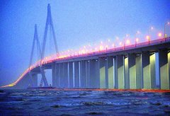 世界第一跨海大桥--杭州湾大桥今天开通