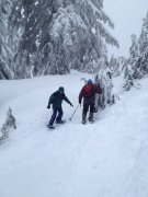 一条简单的雪山行路线，Dam Mountain