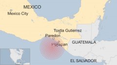 墨西哥八级地震！