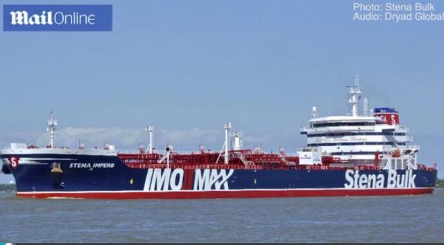 英国航运公司为避免激怒伊朗欲换掉英国旗：中国国旗更安全