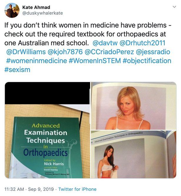英国医学课本用图大胆姿势暧昧被指软色情，网友：学医就学这些？