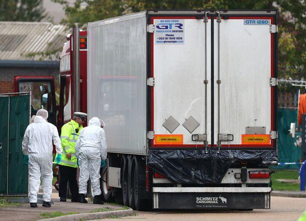 BBC：英国卡车所查获39具尸体均为中国公民，中途被冻死