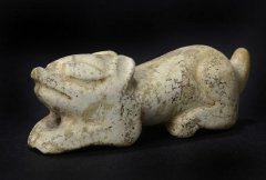 英老汉家中翻出中国狗型玉石护身符，至少4千年