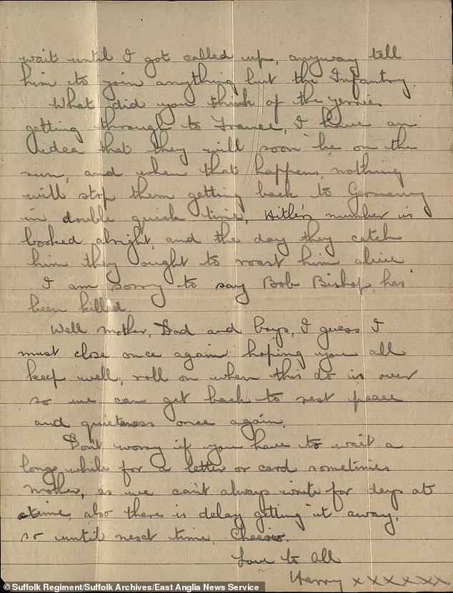 英二战士兵给娘写信报平安竟成遗书，80年后亲兄弟终于收到来信