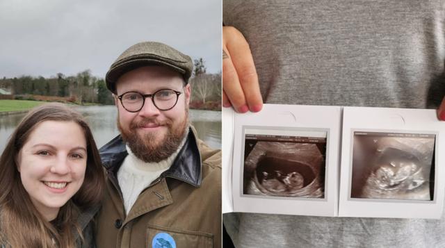 英国孕妇做产检又惊又喜：怀上双胞胎，但却怀在两个子宫里