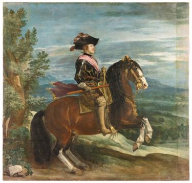 马背上的腓力四世, 1635年，委拉斯凯兹