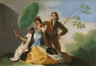 阳伞，1777年，戈雅