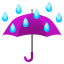 Umbrella with rain drops :umbrella: ☔