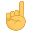 Index pointing up :point_up: ☝