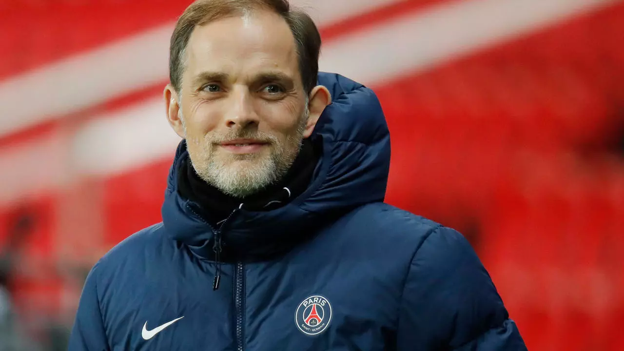 PSG’s German coach during a game at Parc des Princes in Paris, France, on December 16, 2020.