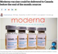 加国将批第二款疫苗 或月底前运达