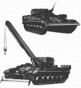 苏联БРЗМ-1装甲抢救和修理车