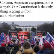 学者：美国有可能出现纳粹,宪法是阻止独裁的唯