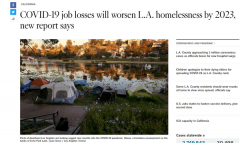 权威预测：到2023年 洛杉矶县将新增数万无业游民