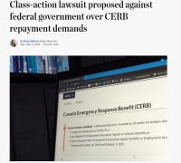 被要求退CERB自雇人士集體告聯邦