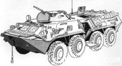 苏联БТР-80轮式装甲人员输送车