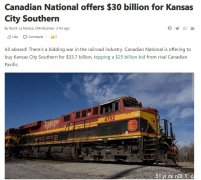 打造北美最大的铁路网 加拿大拼了