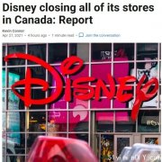 迪士尼也涼了 關閉加拿大所有門店