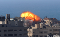 联合国驻加沙机构附近遭轰炸(图)