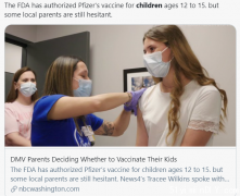 加国娃排队打疫苗!15岁男打后去世