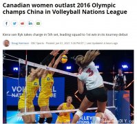 萬萬沒想到!加拿大隊贏了中國女排