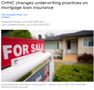 CMHC承认去年做错了？？竟突然放开了房贷政策，