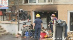 密市：住宅不明原因起火 七人入院观察