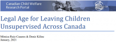 加拿大关于儿童独自在家年龄规定详解