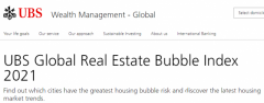 瑞银：全球六城市楼市泡沫严重，加拿大两个