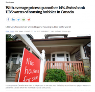 加拿大房价再涨14%！多伦多房地产泡沫世界第二