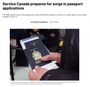 快去更新护照！加拿大即将解封，排期至少半年