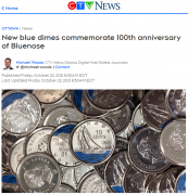 加拿大出新的$0.10硬币啦！史上最亮蓝！拿到别用