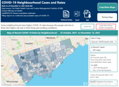 多伦多发布最新新冠地图！有华人区3周来零例