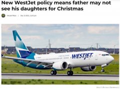 航空公司突然改规定父女圣诞难团聚