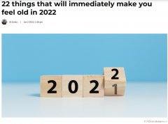 2022年，22件事瞬间感觉自己老了
