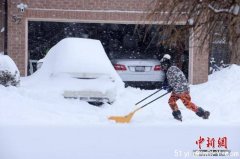 严重暴风雪席卷加拿大多伦多等地