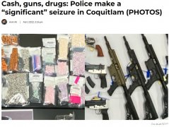 警方搗毀販毒團伙繳獲大量毒品槍支