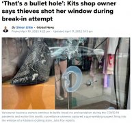 2竊賊破窗入店行竊失敗 竟然開槍